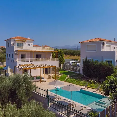 Estella Villa With Pool, Children Area, Bbq & Magnificent Views! Astérion Buitenkant foto