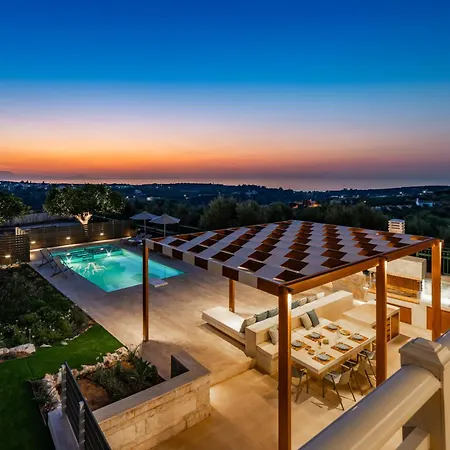 Estella Villa With Pool, Children Area, Bbq & Magnificent Views! Astérion Buitenkant foto
